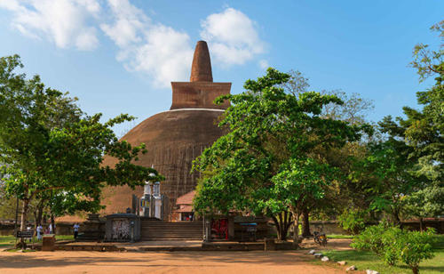Giant Stupa The Ancient City Anuradhapura, Sri Lanka